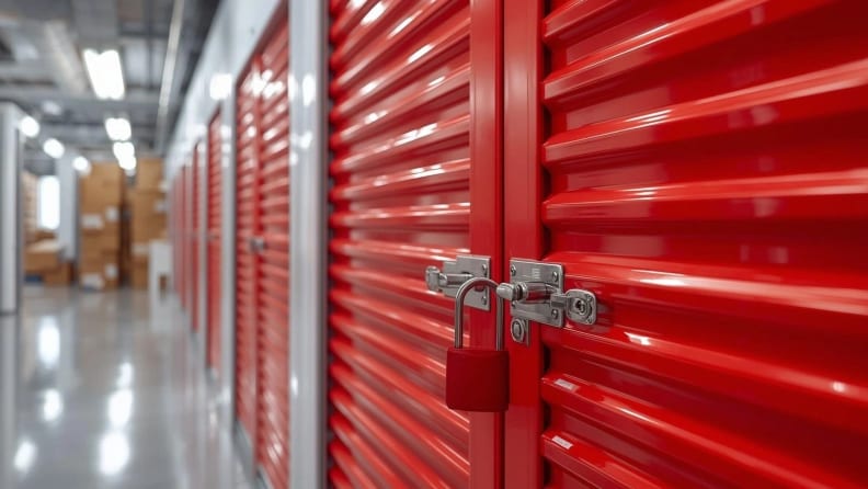An indoor storage facility
