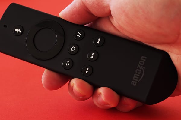 The Fire TV remote is comfortable to hold, and pleasing to look at.