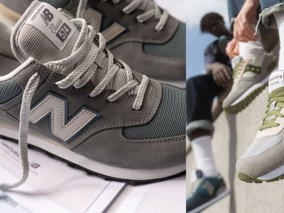 New Balance 574 Saucony Shadow: Which retro sneaker is better? -