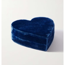 Product image of Roxanne First Small Heart velvet jewelry box