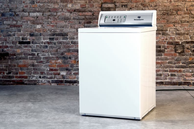 A lot of laundromats use fast machines that don't provide the best clean.