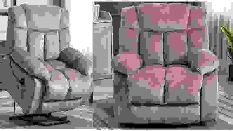 a Canmov recliner in a side-by-side view