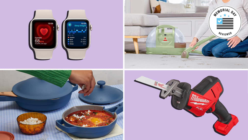 Bissell vacuum, Blackstone grill, Target x Prince dress, HexClad cookware