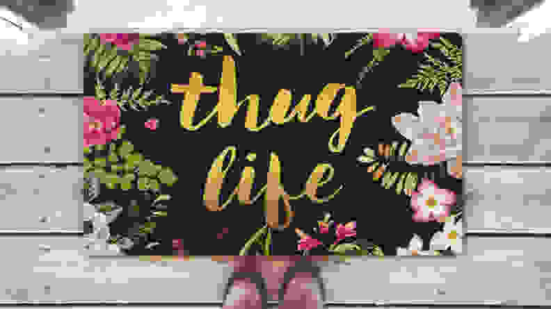 Thug Life Doormat