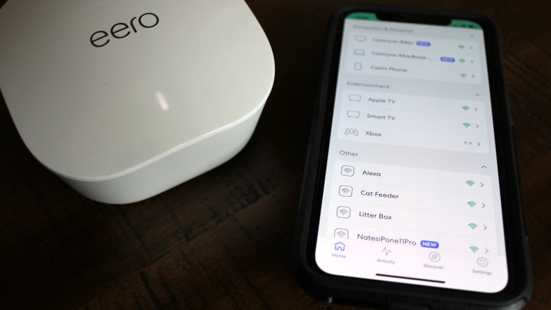 I like being able to see a list of all the devices on our network.