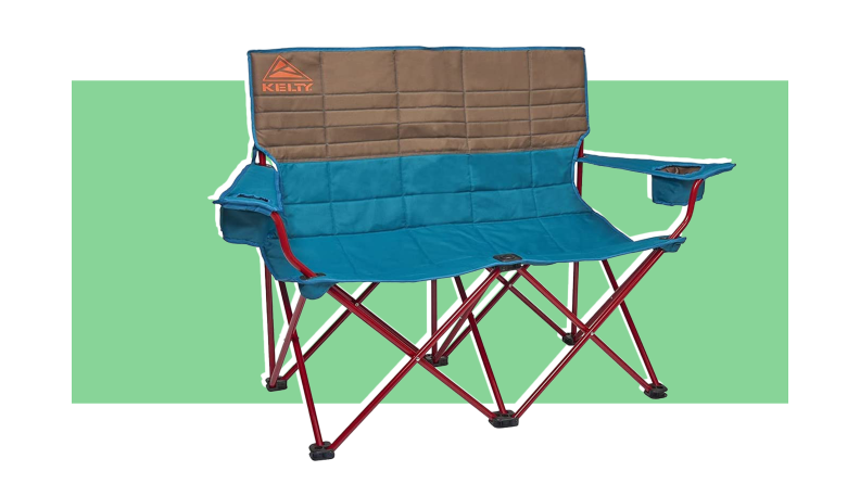 A Kelty Loveseat camping chair.