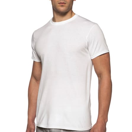 Best men's white crew neck t shirts outlet