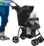 Product image of Pet Gear No-Zip Happy Trails Lite Pet Stroller