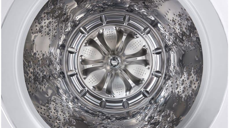 The WT7800CW's massive drum can conquer even the tallest laundry mountain.