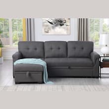 Product image of Lilola Home Linen Reversible Sleeper Sectional Sofa