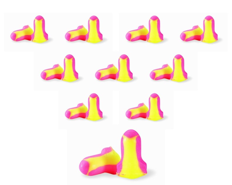 Noise blocking ear plugs