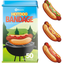 Product image of BioSwiss Bandages: Hot Dog Shaped Self Adhesive Bandages