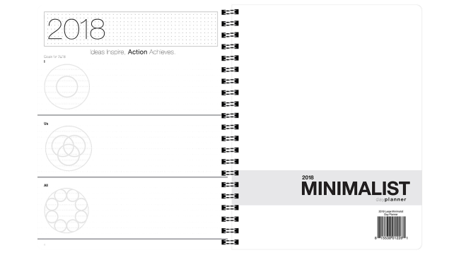 2018 Minimalist Planner
