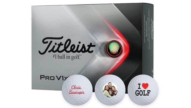 Box of golf balls