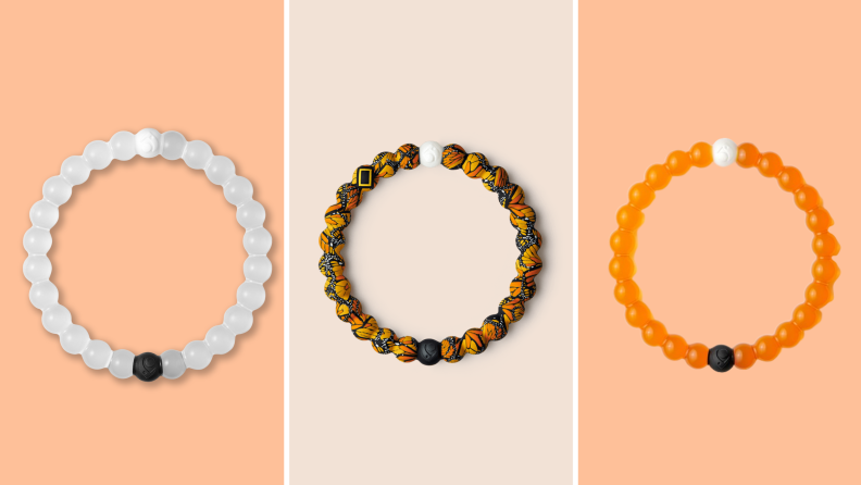 Three bracelets.