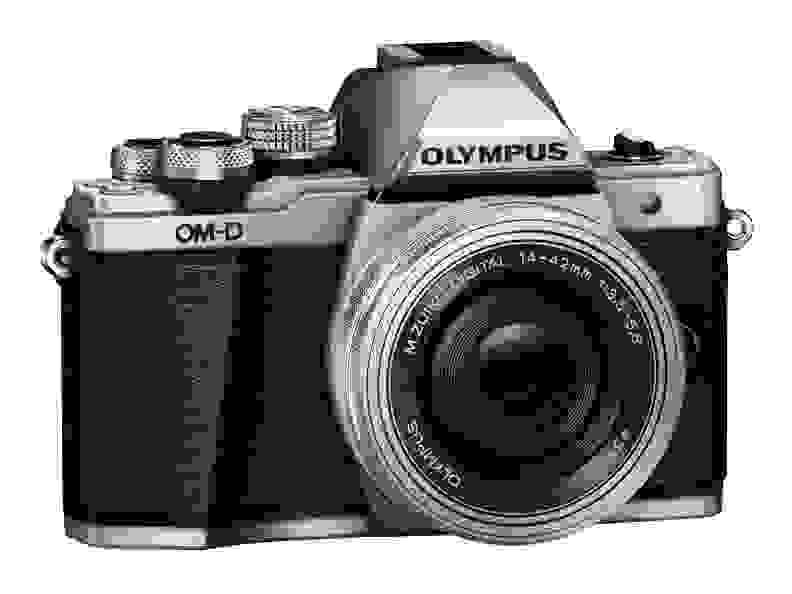 A manufacturer render of the Olympus OM-D E-M10 mk II.