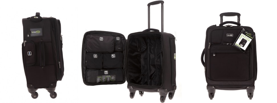 Genius Pack suitcases.