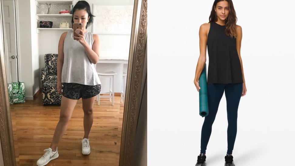 This $17  tank looks identical to a popular Lululemon top—but is it  as good?