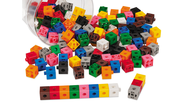 Make math easier for beginners with a set of manipulatives.