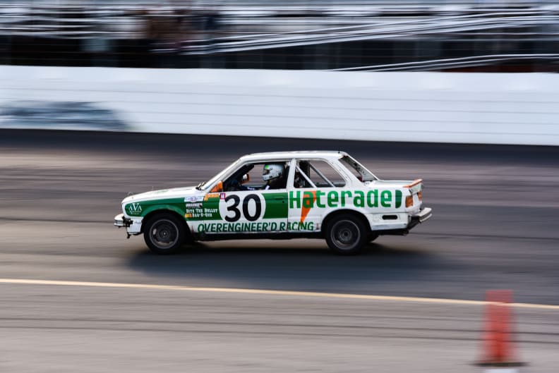 The D750's autofocus sensor handles fast motion very well, even with tough handheld panning shots.