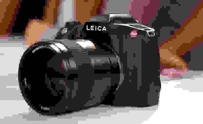 The Leica S is the German manufacturer's latest high-end medium format camera.