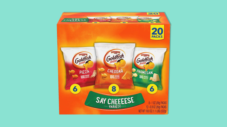 Best snacks: Goldfish Crackers Say Cheeeeese Variety Pack