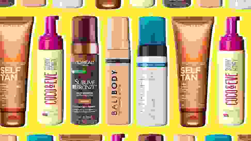 Self-tanners from Bali Body, L'Oréal Paris, Clarins, Coco & Eve