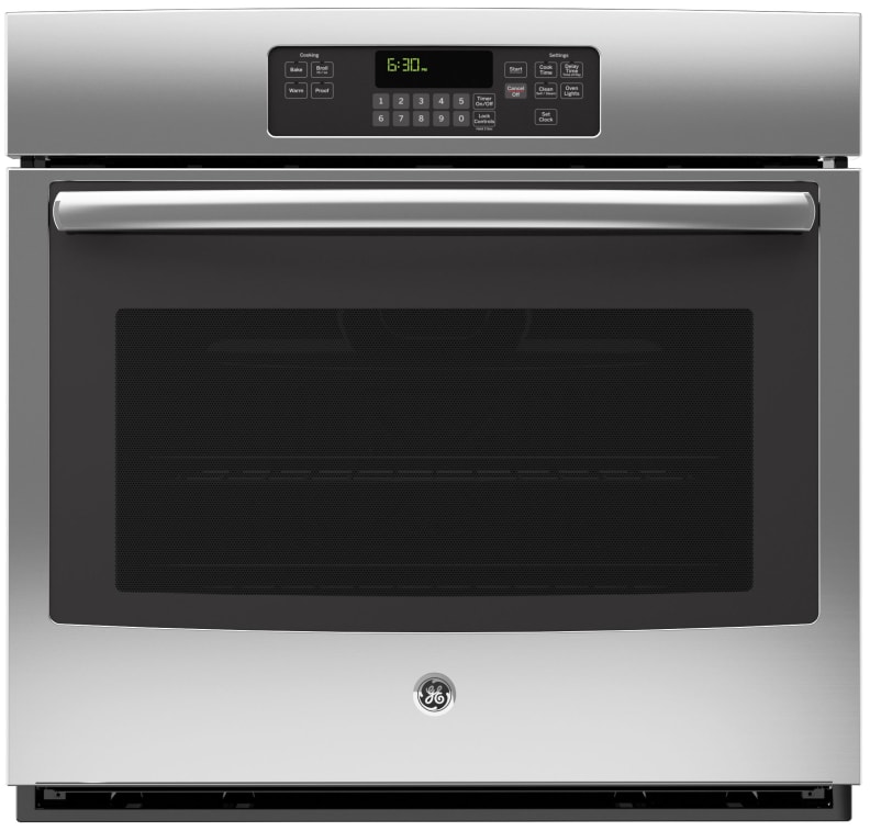 vanity shot of GE JT3000SFSS wall oven
