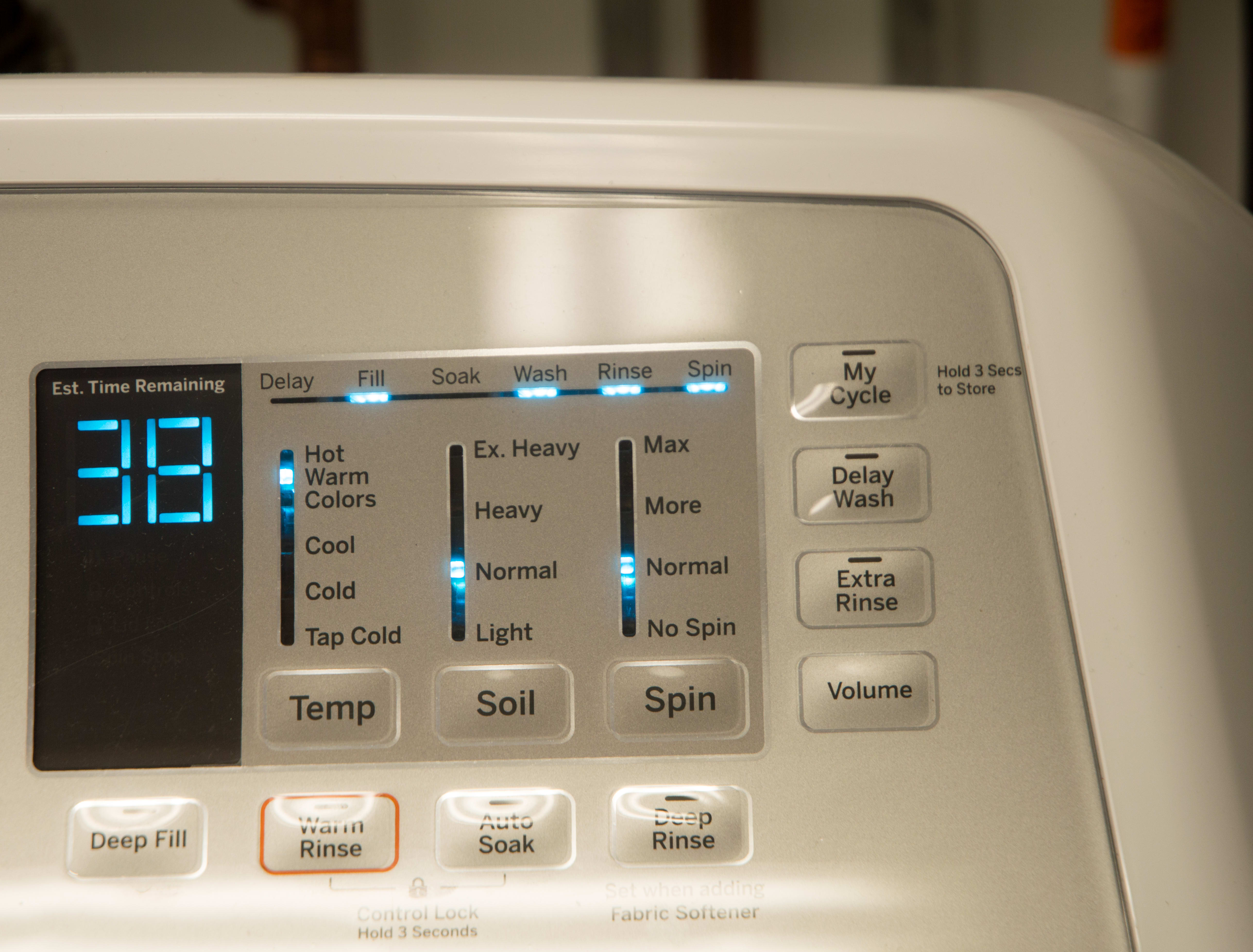 GE GTW680BSJWS Washing Machine Review Laundry