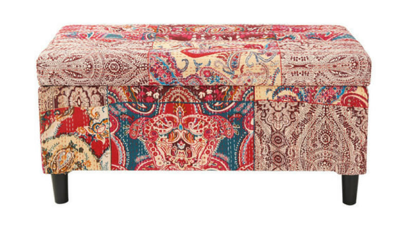 Naomi Storage Entryway Bench, Bombay