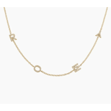 Product image of Initial Diamond Strand Necklace