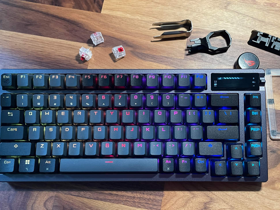 Stealth LED Light Up Mini Gaming Keyboard - Black