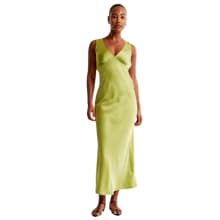 Product image of Abercrombie & Fitch Plunge Cowl Back Bow Dress