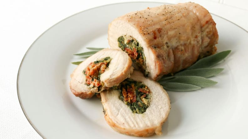 Gluten-Free Stuffed Pork Roast