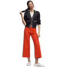 Product image of The Colette Cropped Wide-Leg Pants by Maeve