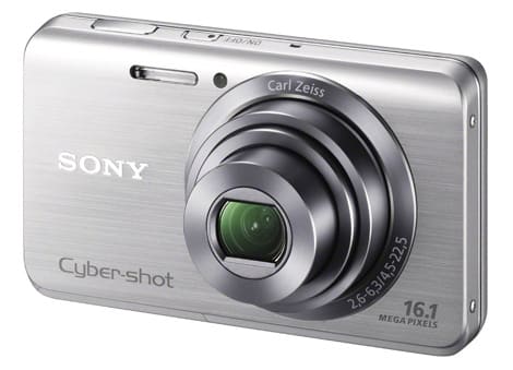 Sony Cyber-shot DSCW610 14.1 MP Digital Camera with 4x Optical Zoom and  2.7-Inch LCD (Silver) (2012 Model)