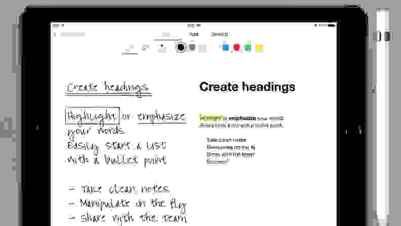 MyScript Nebo Note-Taking Chrome App