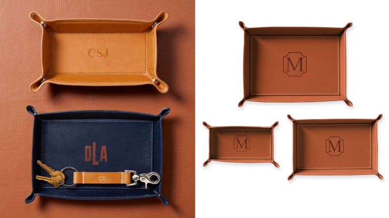 Leather trays