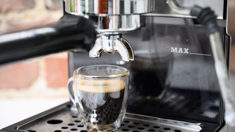 Unlike espresso machines at coffee shops, most home espresso machines are compact.