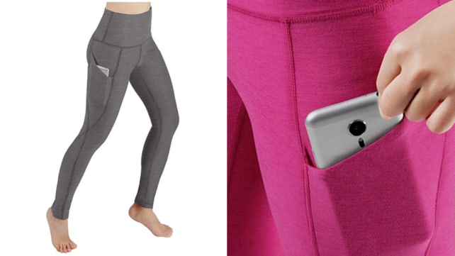 ODODOS High-Waisted Out Pocket Yoga Pants
