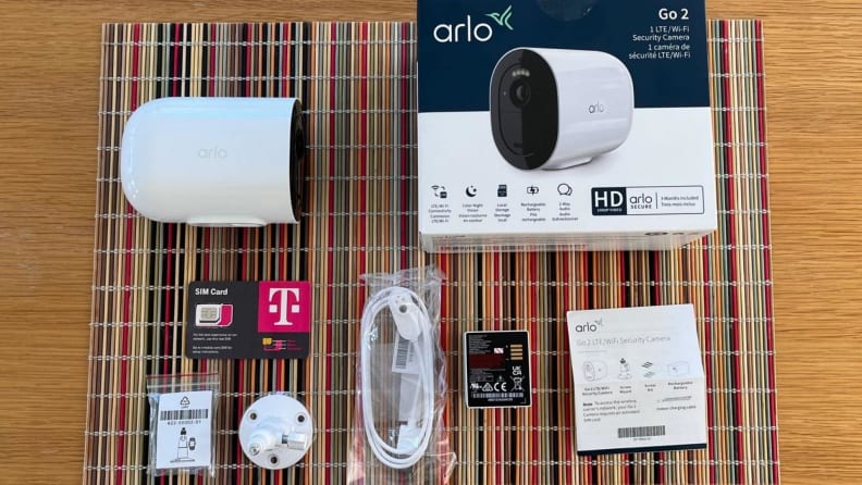 Arlo Go 2 LTE or Wi-Fi Spotlight Camera, Cellular Security Camera, No Wi-Fi  Needed, Requires SIM Card and Service Plan Not Included, Outdoor Camera