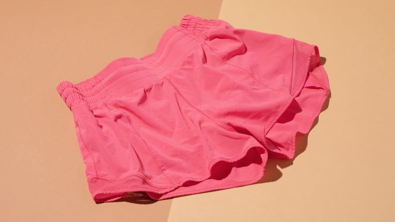PLEASE READ! Lululemon Hotty Hot Color Comparison  Red lululemon shorts,  Red bottoms, Hotty hot shorts