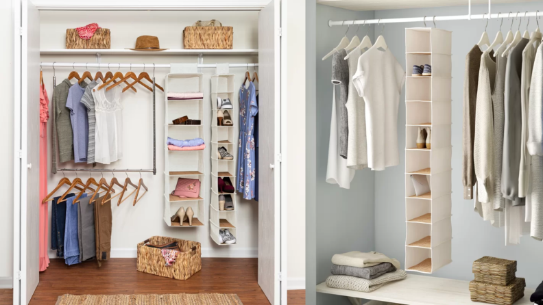 Closet organizers