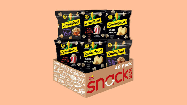 Najlepsze przekąski: Smartfood Popcorn Variety Pack