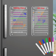 Product image of Acrylic Magnetic Dry Erase Board