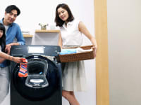 Samung AddWash lets you add items to a front-loader wash cycle after it's started