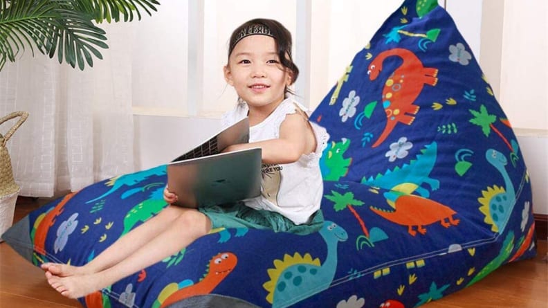 Turn their stuffed animal obsession into a flexible—and comfortable—seating option.