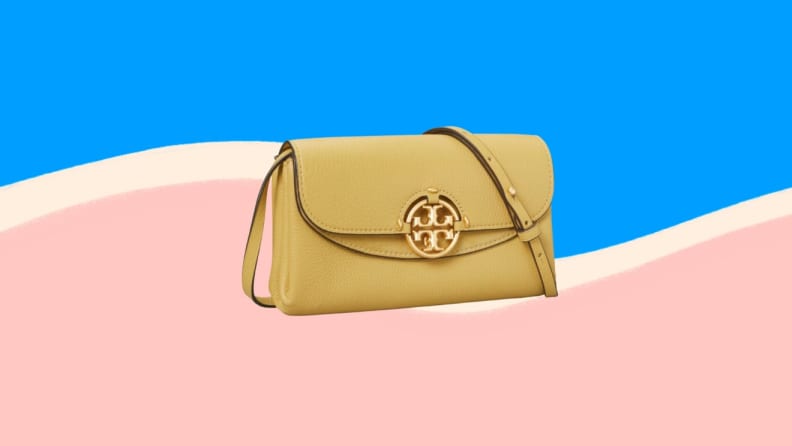 Tory Burch Miller Mini Glazed Wallet On Chain