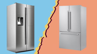 French-door versus side-by-side refrigerators