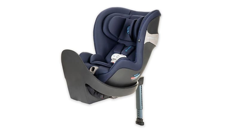 An image of a Cybex car seat in blue.